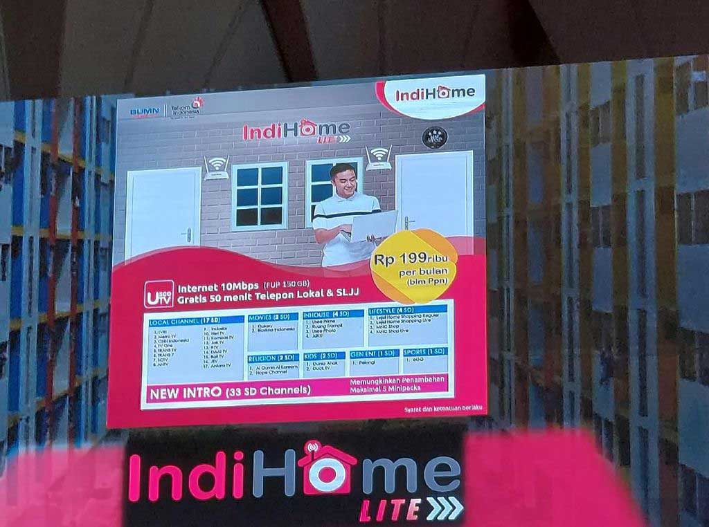 Peluncuran Paket IndiHome Lite